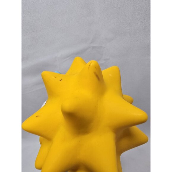 Vintage 1990 Maggie Simpson 7” Plush Doll Toy Burger King Collectible Vinyl Head - Picture 4 of 6